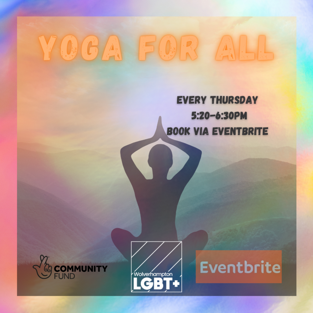 Yoga for All Every Thursday 5:20-6:30pm Book on Eventbrite